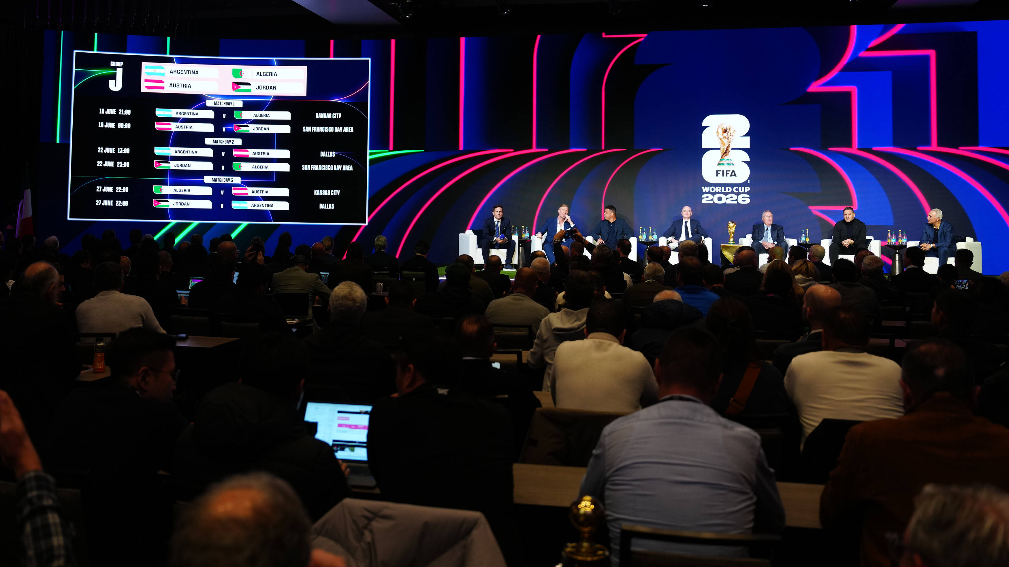 （体育）足球——2026美加墨世界杯赛程公布